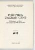 POLONICA zagraniczne. Bibliografia za okres od września 1939 do 1955 roku. T. 1-3.